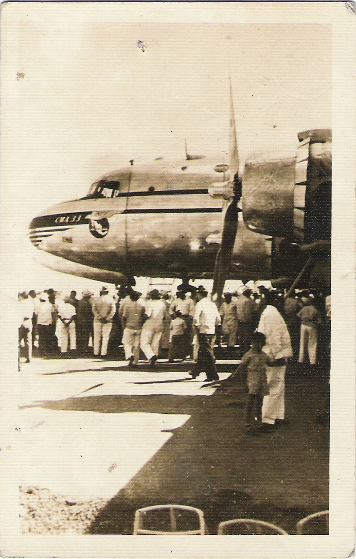 1. Febrero de 1946, llega a Mérida el primer DC-4, 28 metros