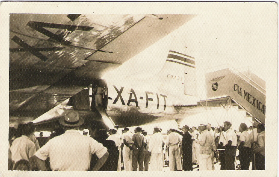4. Primer DC-4 en Mérida