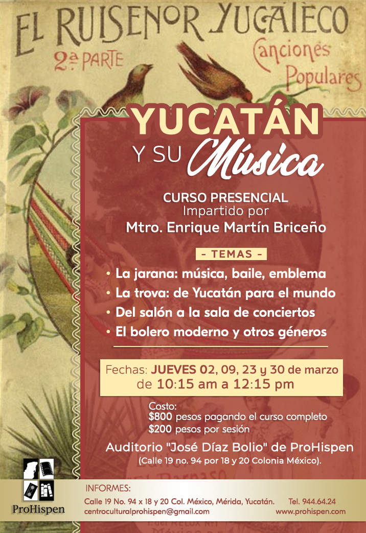 Yucatan y su música_marzo